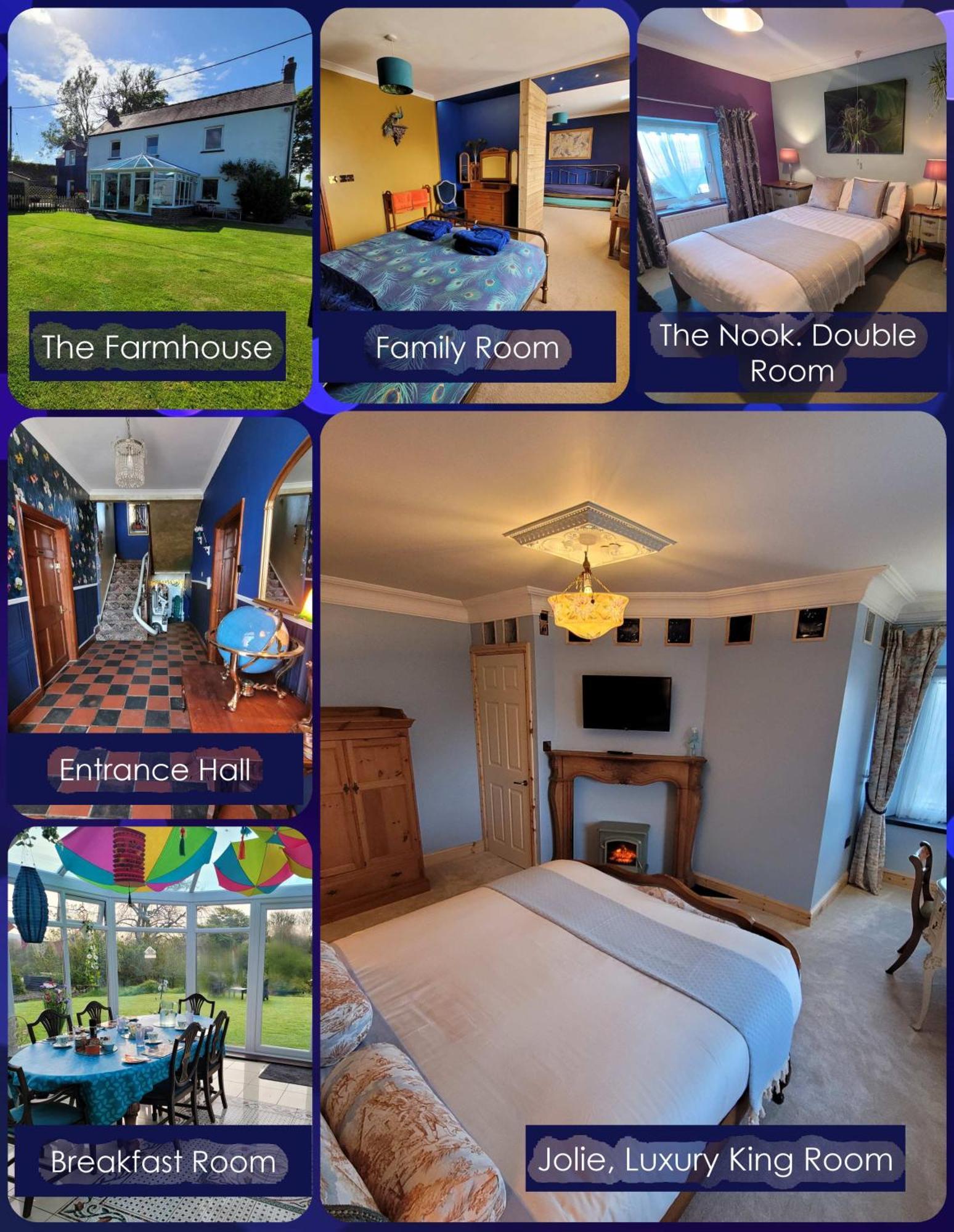 Farmhouse B&B Family Stay Or Romantic Break, On Our Smallholding Close To Narberth Zewnętrze zdjęcie